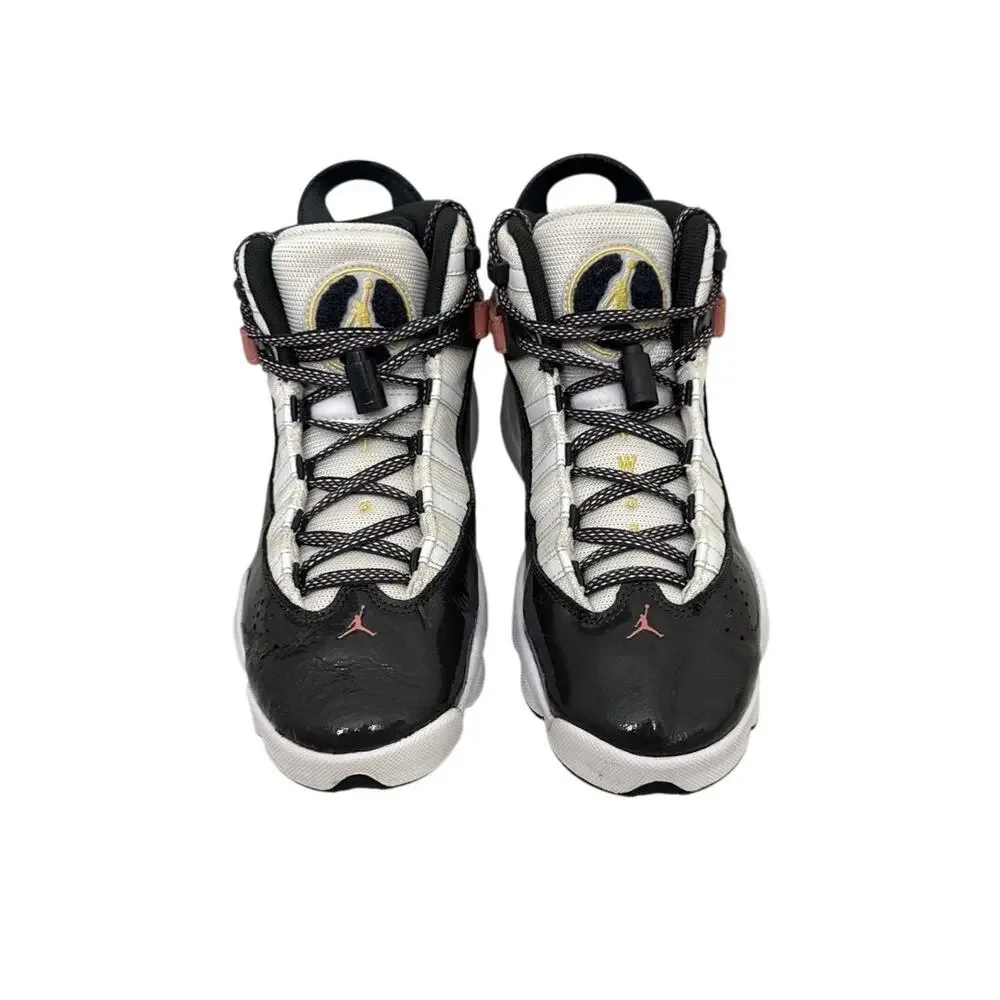 Nike Air Jordan Shoes Jordan 6 Rings White Coral Gray Sneakers Size Youth 5.5
